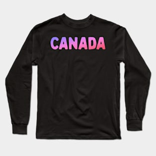 Canada Long Sleeve T-Shirt